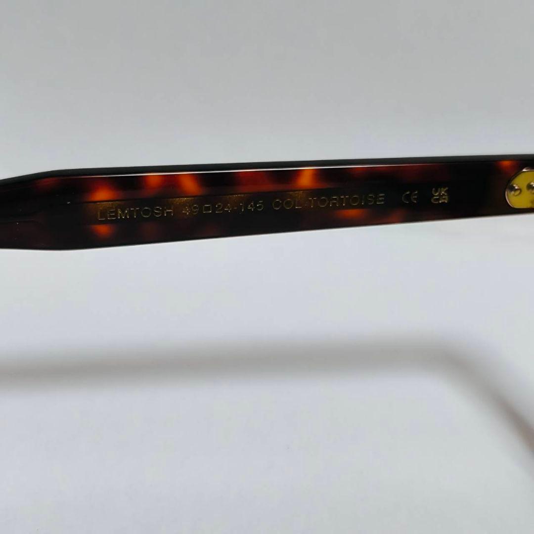 MOSCOT LEMTOSH 49 イエローレンズ べっ甲柄 モスコット