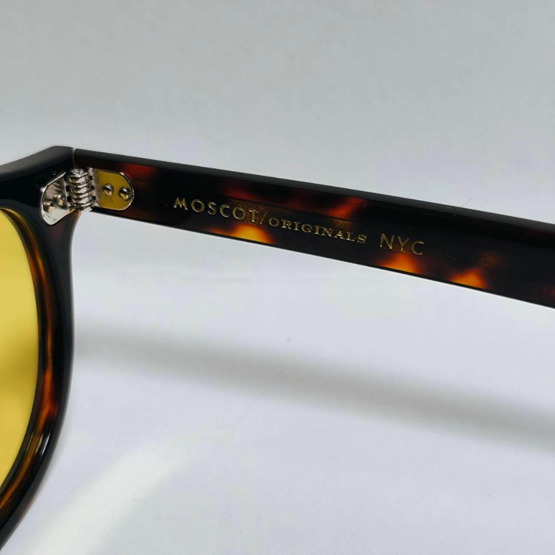 MOSCOT LEMTOSH 49 イエローレンズ べっ甲柄 モスコット