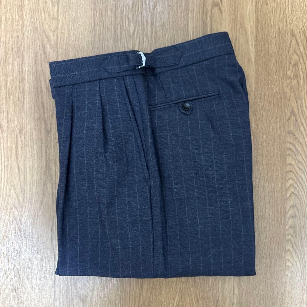 【marka】23AW OFFICER PANTS 2TUCK WIDE 美品！