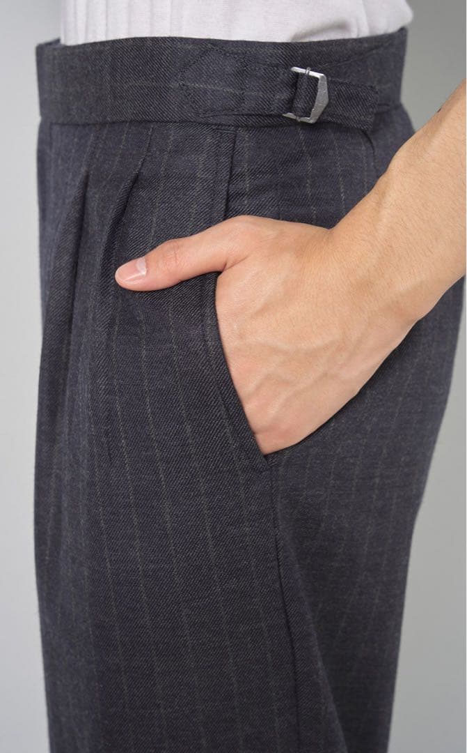 【marka】23AW OFFICER PANTS 2TUCK WIDE 美品！