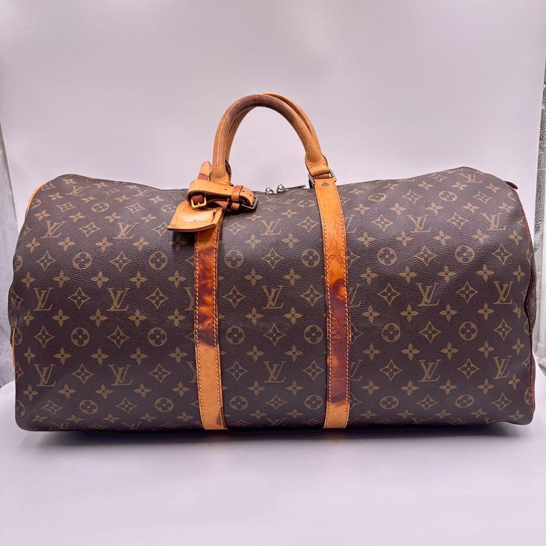 LOUISVUITTON ルイヴィトン モノグラム キーポル55 ボストンバッグ