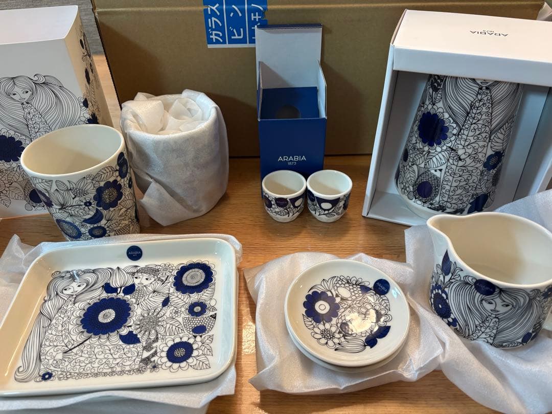 【新品未使用】アラビア（パストラーリ）10点　Arabia PASTORAALI