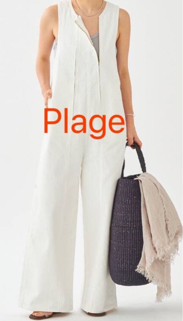 極美品⭐︎CURRENTAGE/カレンテージ 別注 W ZIP サロペット