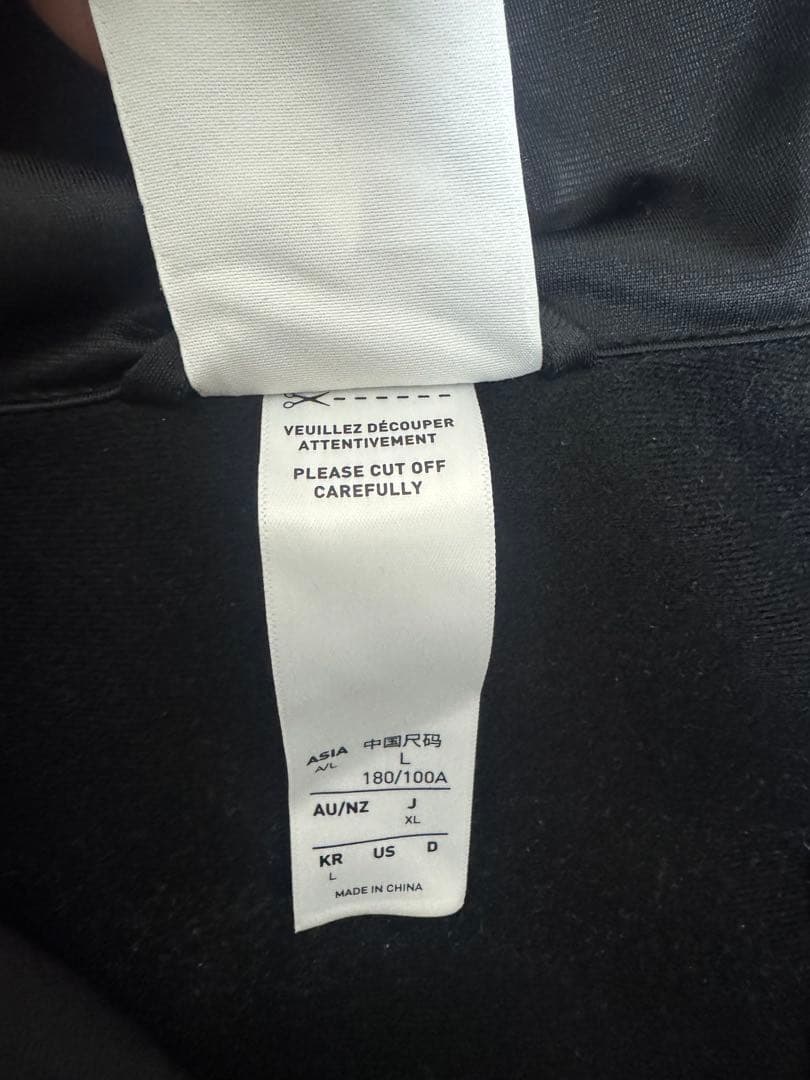 【新品未使用】adidas OASIS トラックジャケット ブラック ジャージ