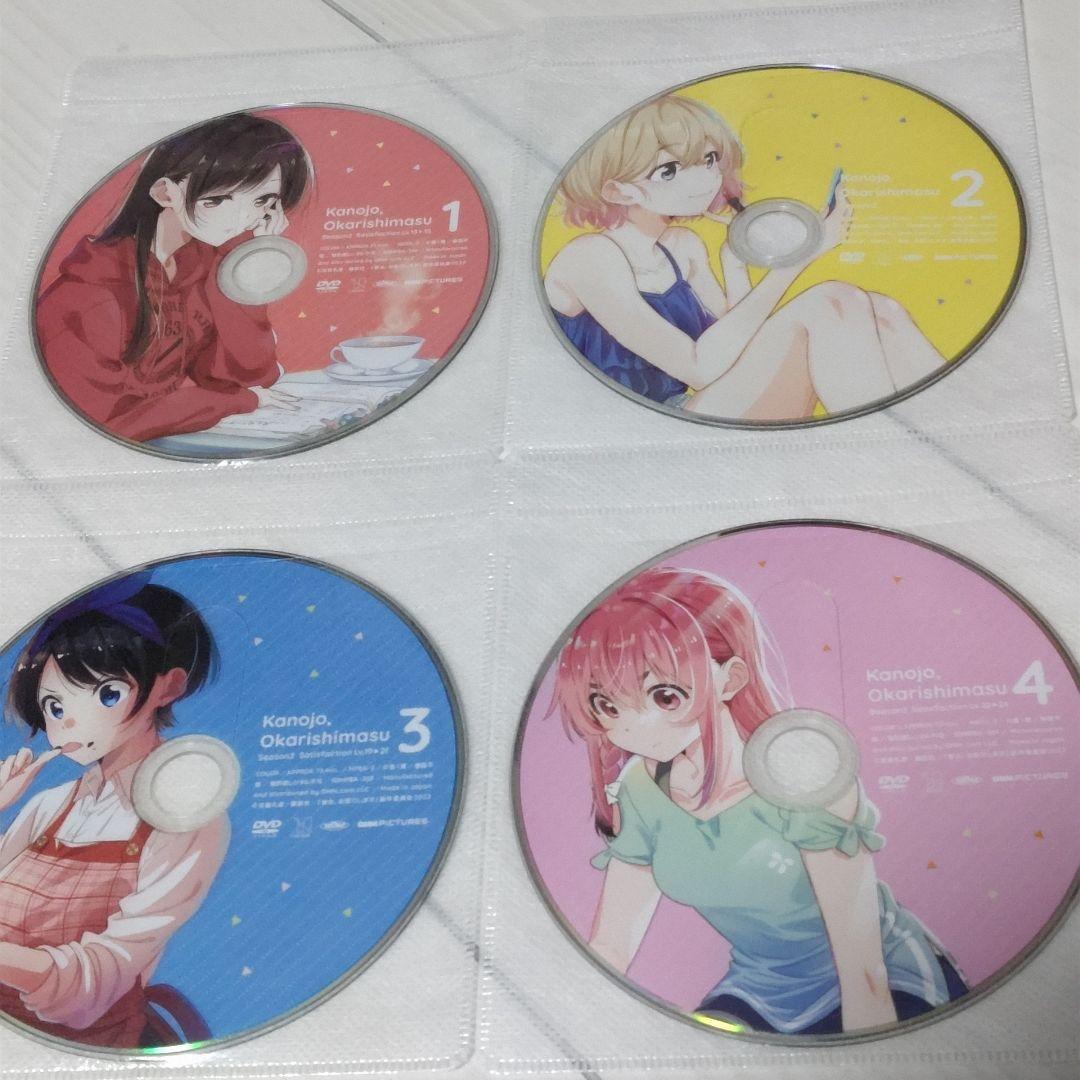 彼女、お借りします DVD 8枚まとめ売り　シーズン1と2　1期と2期　DVD