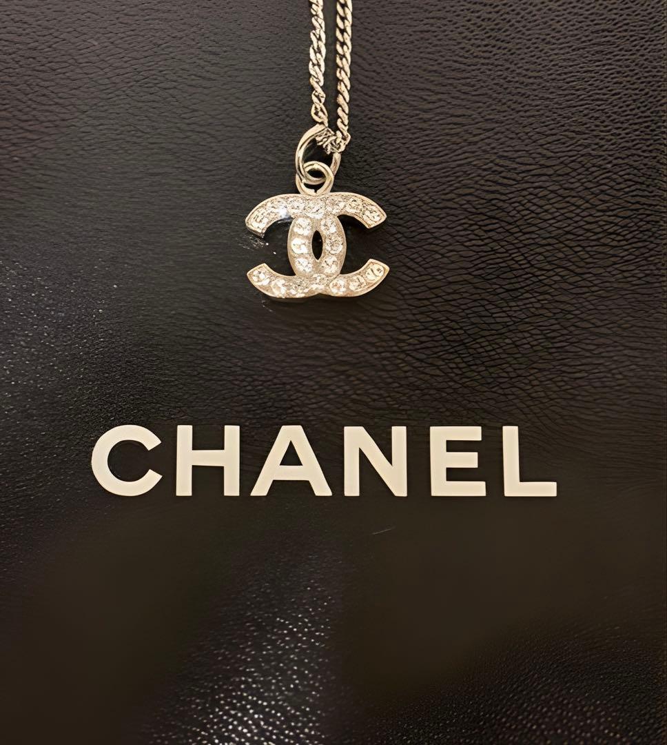 M*K様 美品 CHANEL ネックレス ココマーク ラインストーン
