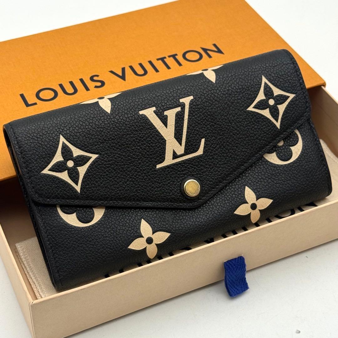 【極上美品】ルイヴィトン モノグラム バイカラー ポルトフォイユ サラ 長財布