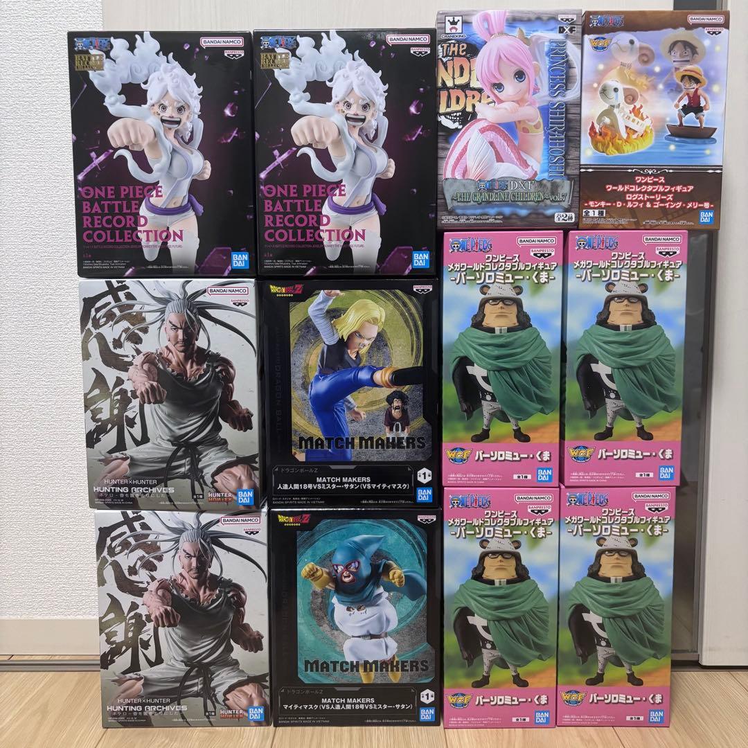 【まとめ売り】人気アニメ　フィギュア　ドラゴンボール　ワンピース