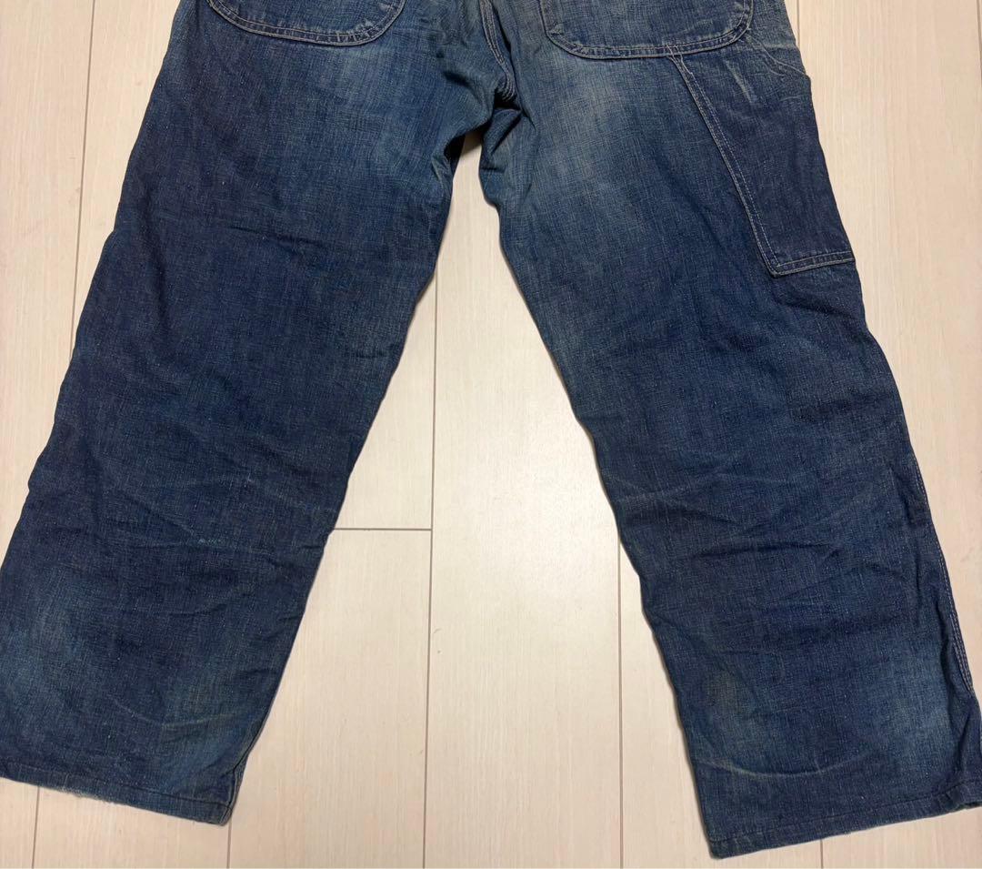 DUBBLE WARE デニム ペインターパンツ ダブルニー ヴィンテージ