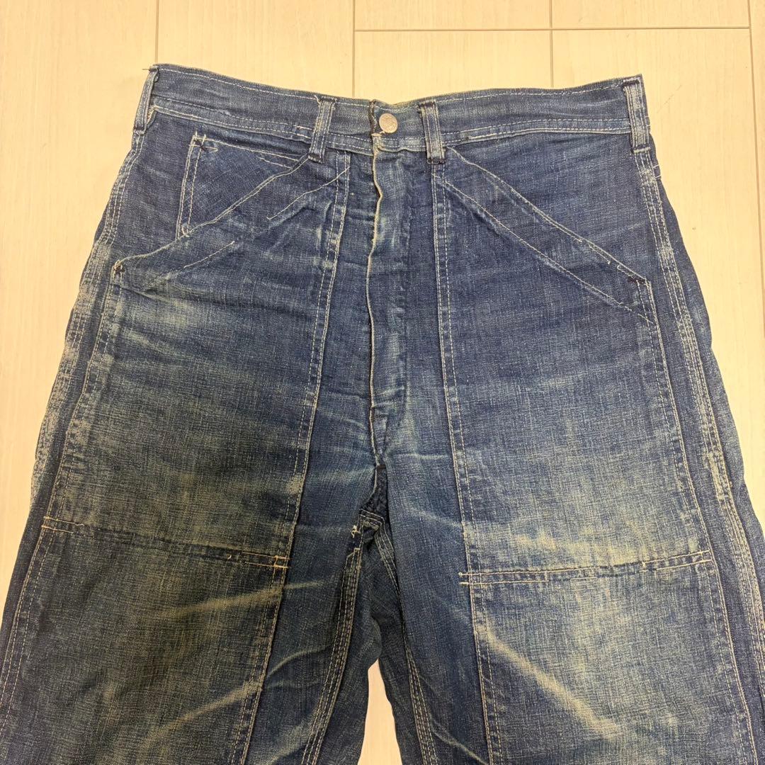 DUBBLE WARE デニム ペインターパンツ ダブルニー ヴィンテージ