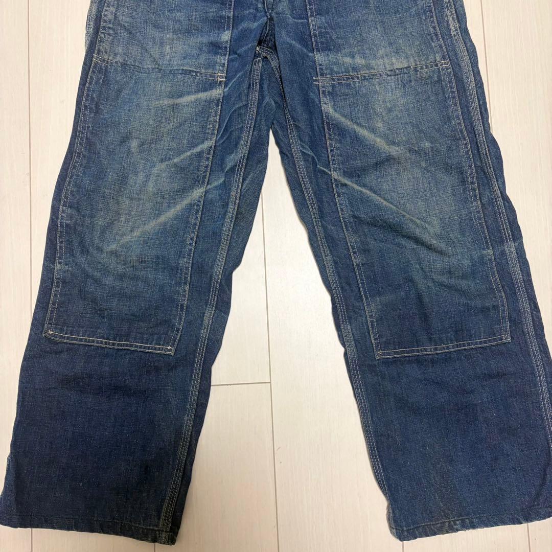 DUBBLE WARE デニム ペインターパンツ ダブルニー ヴィンテージ