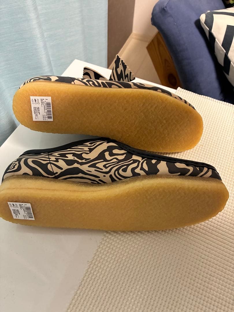 Clarks Wallabee lo wu-tang ワラビークラークスウータン