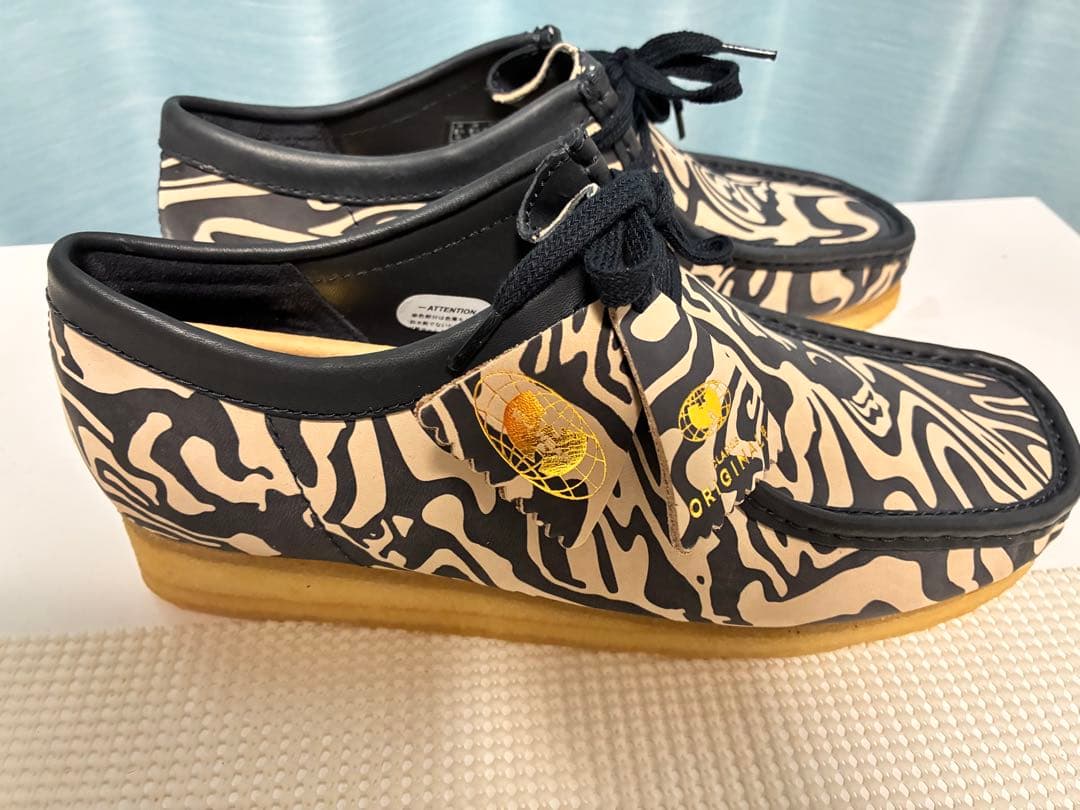 Clarks Wallabee lo wu-tang ワラビークラークスウータン