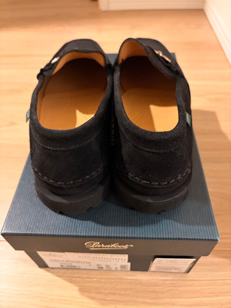 【別注】Paraboot Coraux コロー スエードビットローファー UK8