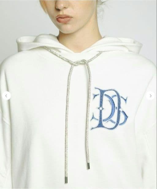 りるは★ダブルスタンダードクロージング ラメスピンドルパーカー F '24