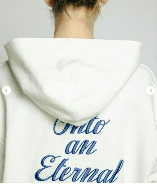 りるは★ダブルスタンダードクロージング ラメスピンドルパーカー F '24