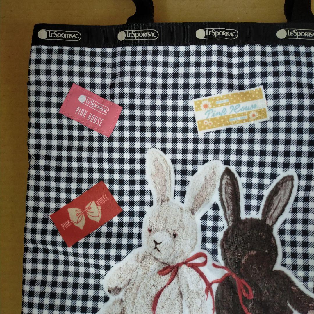 未使用 レスポート ピンクハウストートバッグ うさぎ