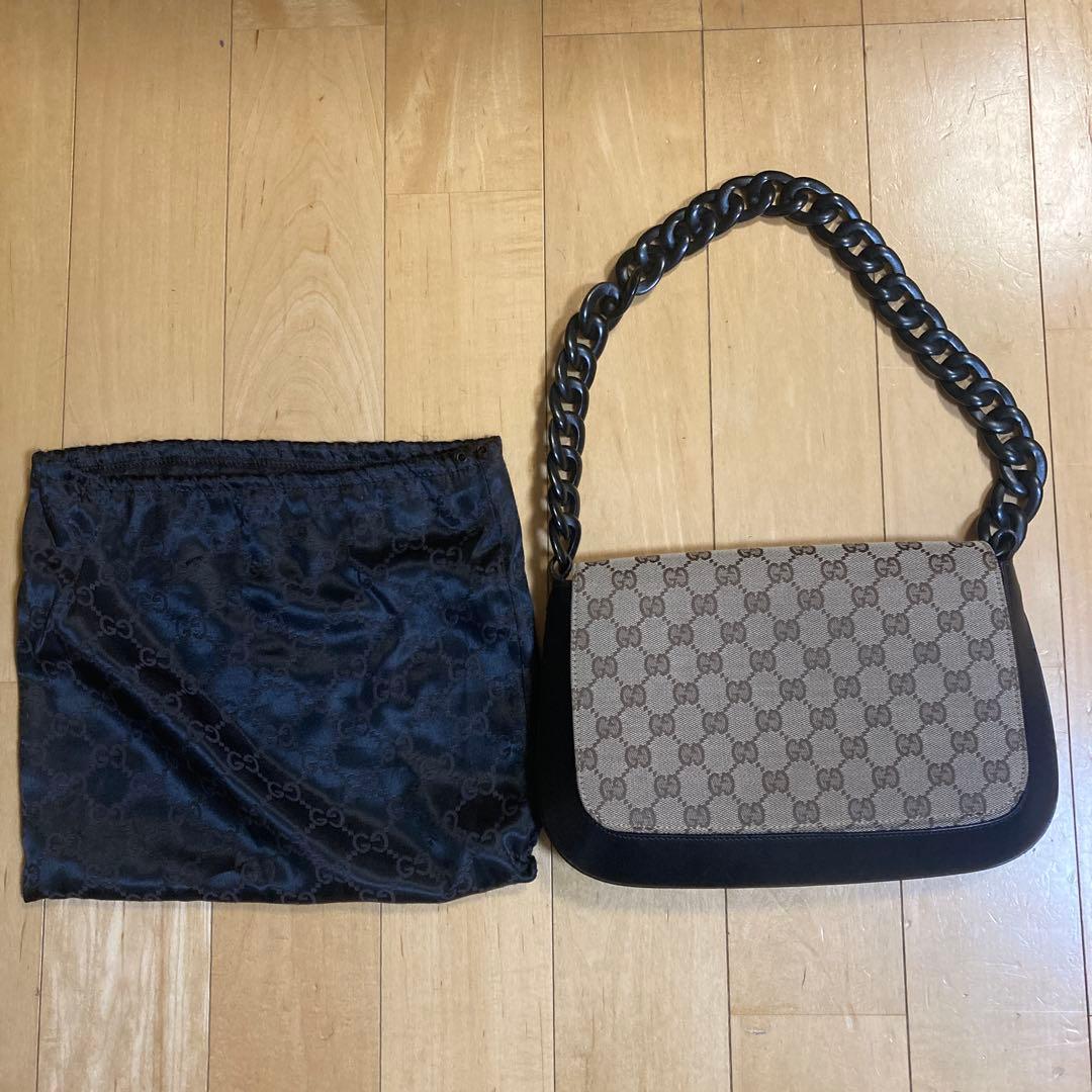 Gucci GGキャンバス ショルダーバッグ