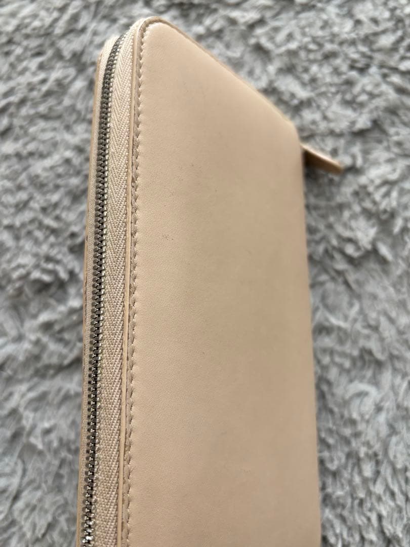 BALENCIAGA ベージュ 長財布 収納袋付き