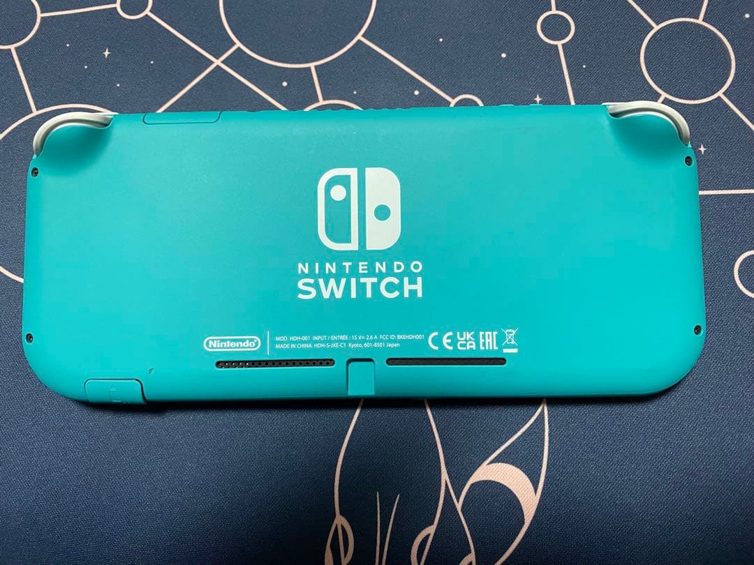 中古 美品Nintendo Switch Lite ターコイズ 本体