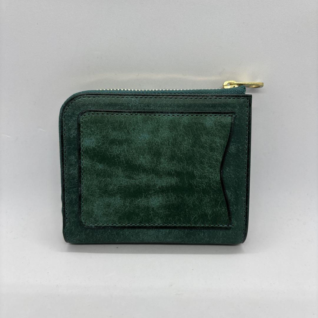 【未使用品】レンマ　クルバ　L字財布　ペトローリオ　プエブロレザー