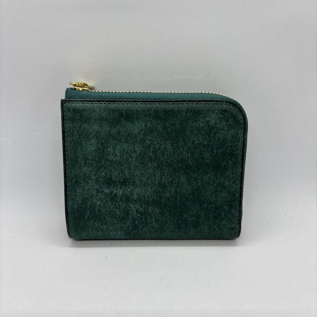 【未使用品】レンマ　クルバ　L字財布　ペトローリオ　プエブロレザー