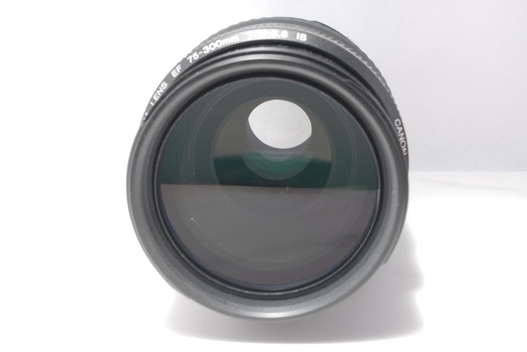 美品　Canon EF 75-300mm 1:4-5.6 IS 望遠レンズ