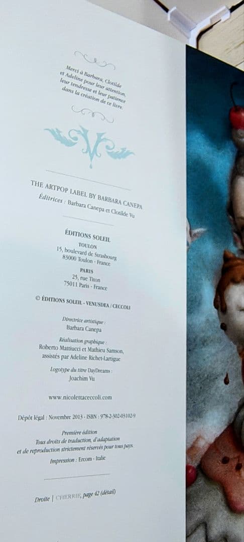 Nicoletta Ceccoli　ニコレッタ・チェッコリ　画集　初版