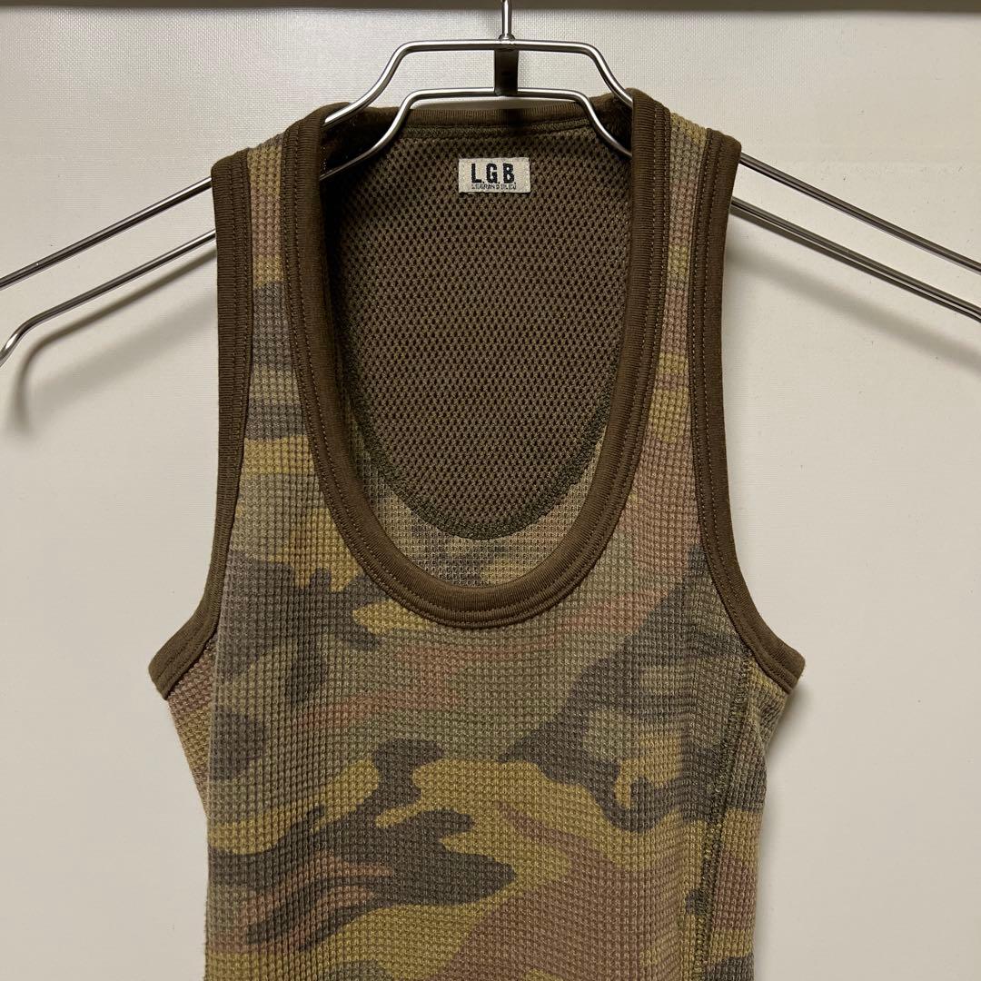 LGB ルグランブルー　初期　タンクトップ　訳あり　カモフラージュ