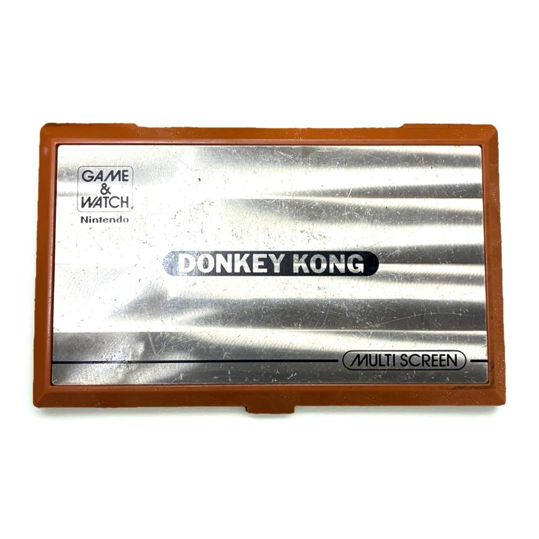 激レア！GAME&WATCH ゲームウォッチ ドンキーコング DK-52 動作◎