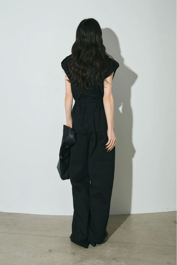 ⭐️andrea&co【AUBREY】⭐️完売ダブルポケットドロストオールインワン