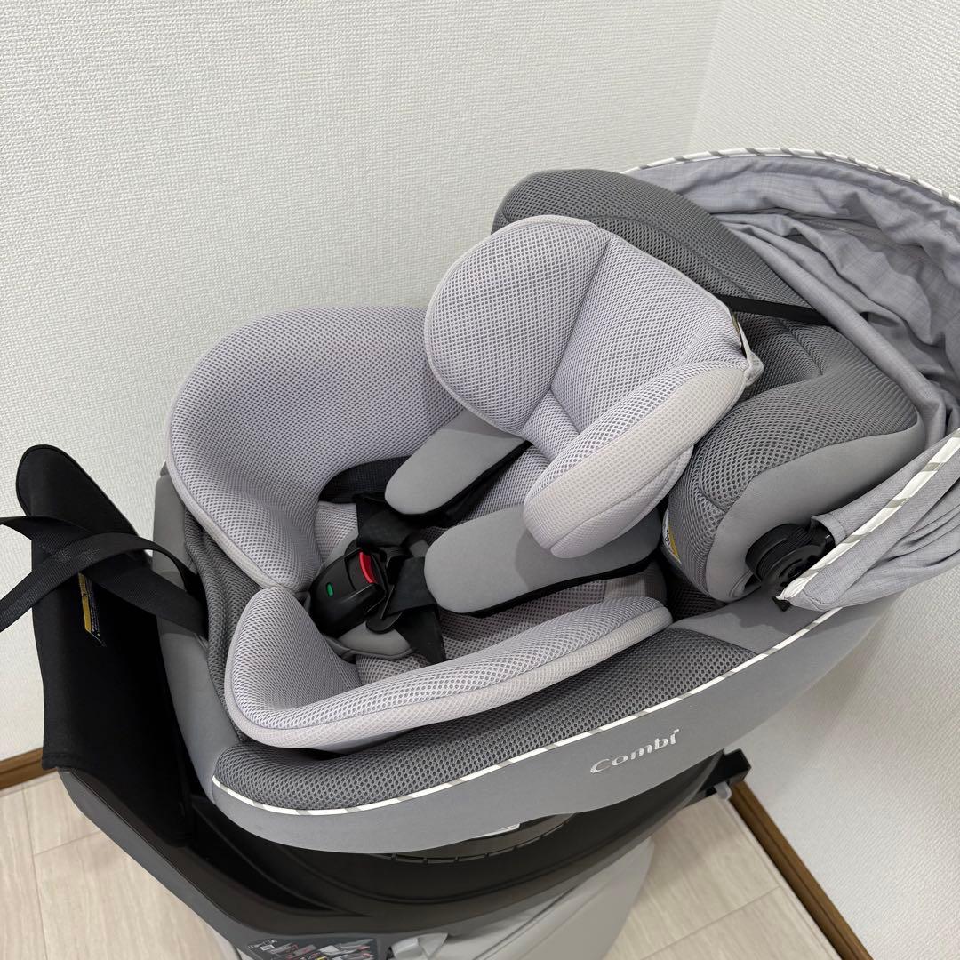 【極美品】Combi コンビ クルムーヴ アドバンス ISOFIX JP-590