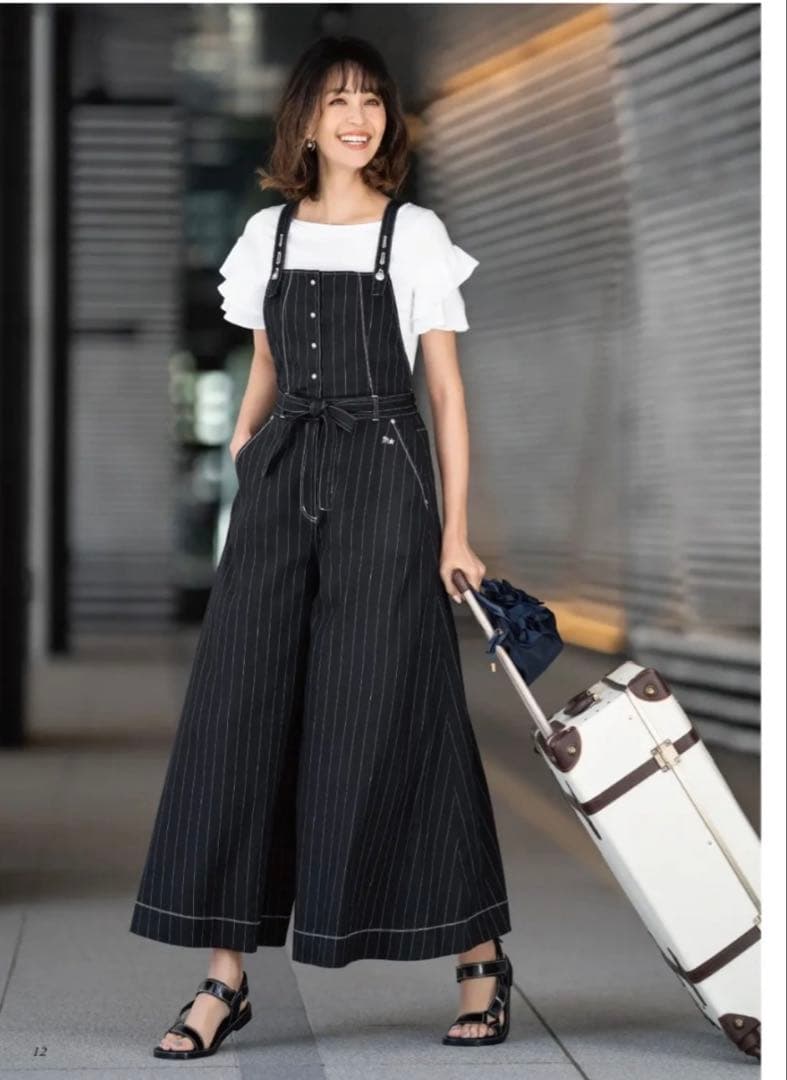 エムズグレイシー カタログ掲載　デニムサロペット　42 ❤️70%引き