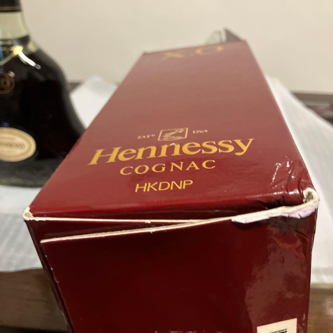 Hennessy X.O. コニャック 化粧箱付き