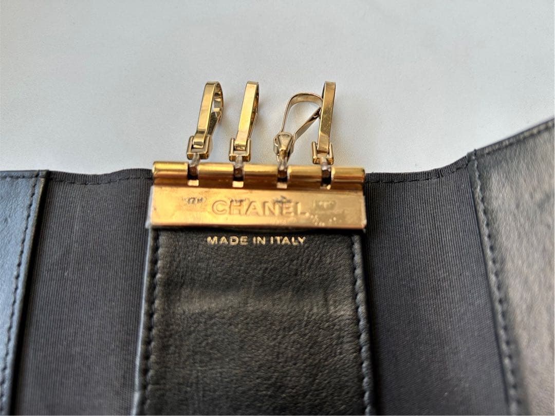 【ぶたっちゃ】CHANEL シャネル キーケース キーリング