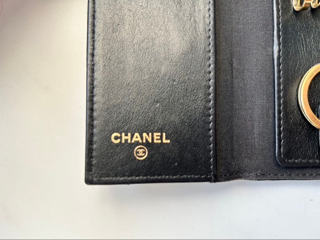 【ぶたっちゃ】CHANEL シャネル キーケース キーリング
