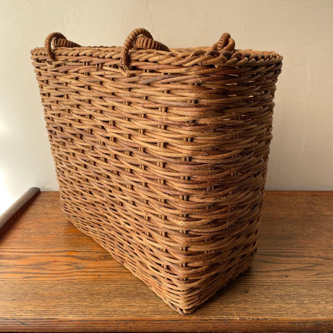あけび かごバッグ 蔦 手仕事 民芸 工芸 手提げ