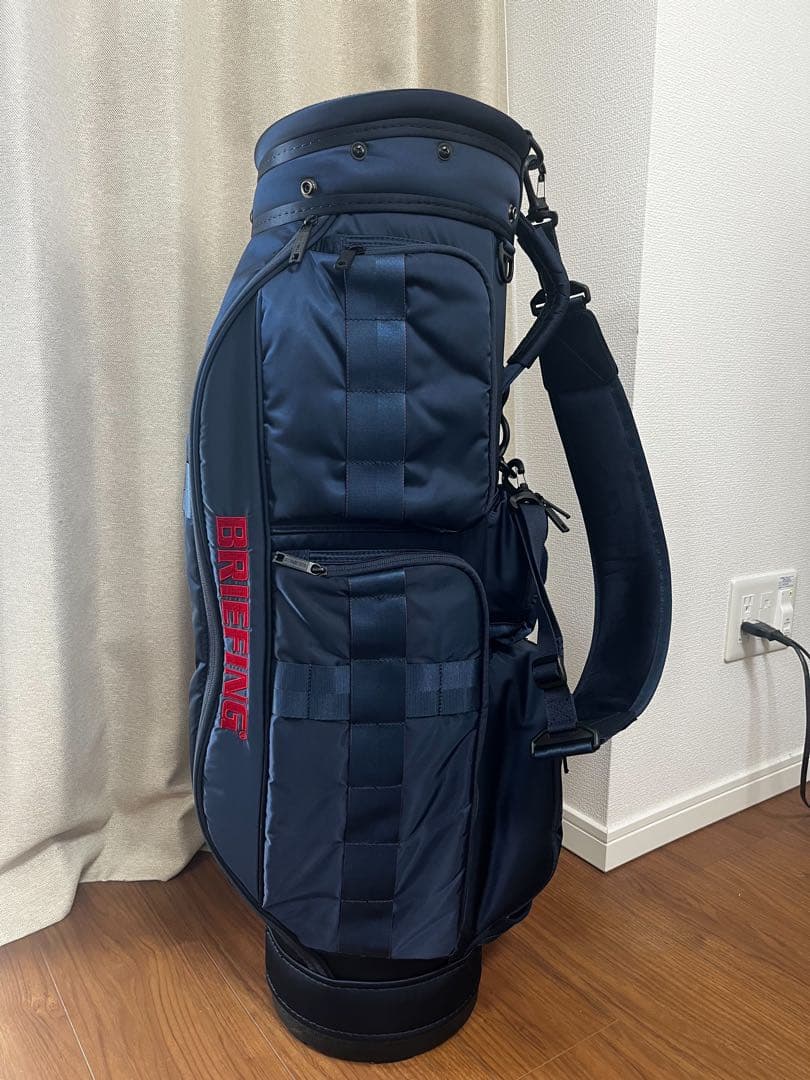 BRIEFING キャディバッグ CR-6 ネイビー(限定)