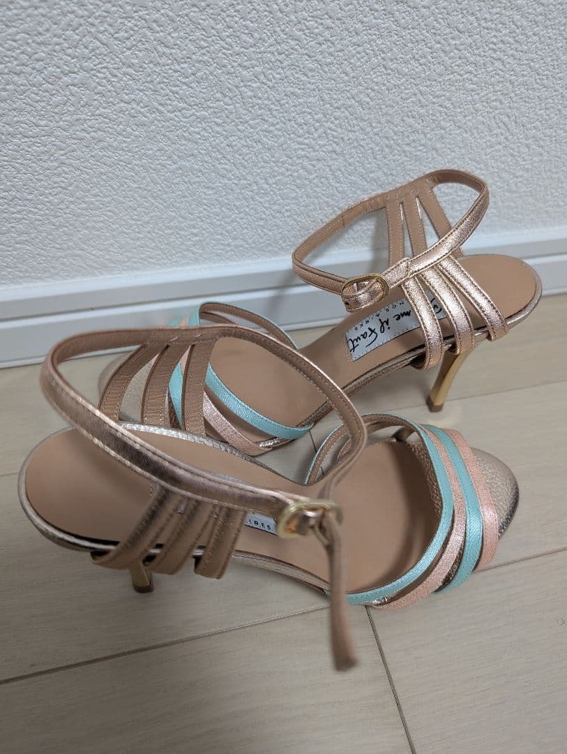 【コムイルフォー新品】タンゴシューズ ピンク ミントグリーン