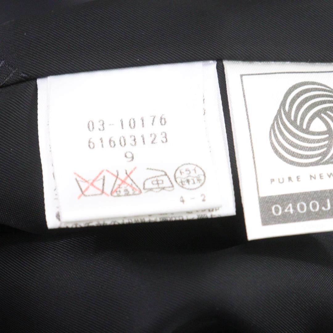 【極美品】LEPORTE カシミヤ100% ロングコート ネイビー 9号 M