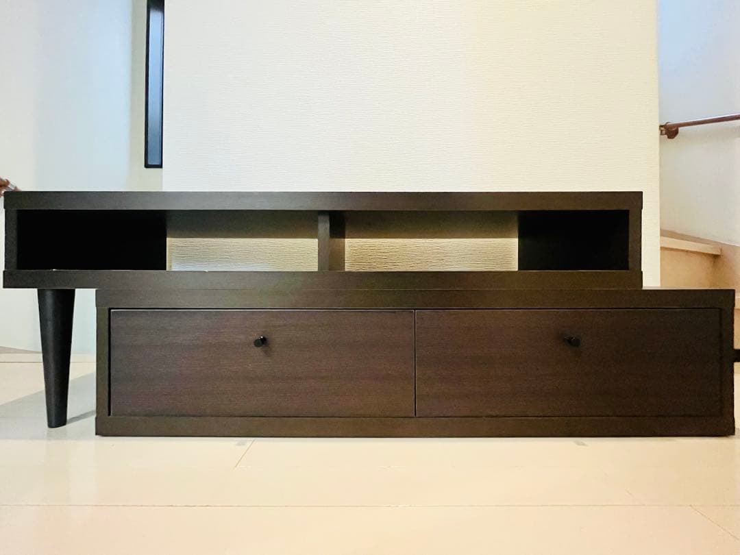 あすぴページ　arne 日本製　伸縮テレビボード 115cm-200cm