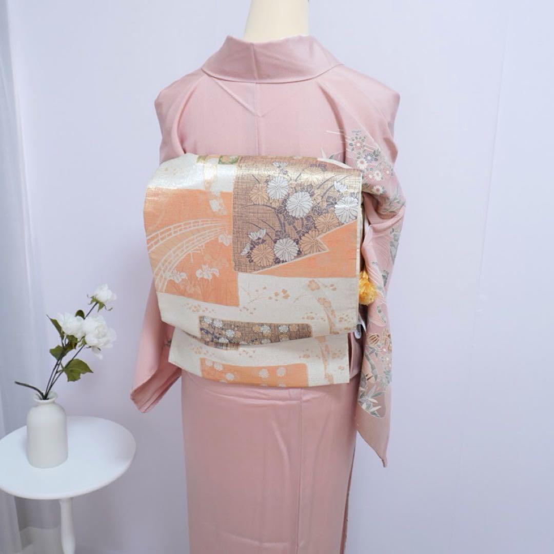 訪問着4点フルセット411 A七五三 お宮参り 卒業式　入学式　結婚式　未着用品