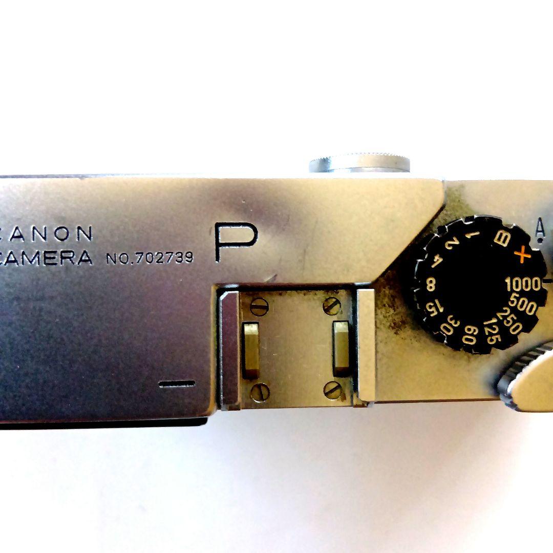 Canon P フィルムカメラ 50mm'35mmレンズ2本