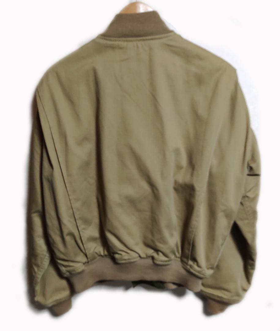 ALPHA♦️タンカースジャケット カーキ40R 米国製 アルファ古着