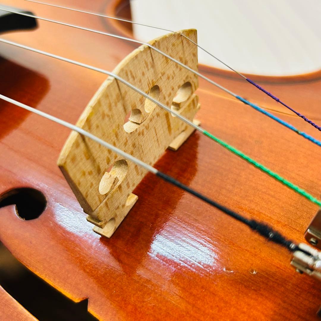 良品　スズキ　バイオリン　No.280　フルサイズ　4/4　1977年製　新品弓