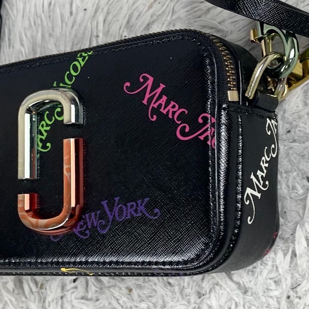 極美品 マークジェイコブス レザー 2WAY ショルダーバッグ スナップショット