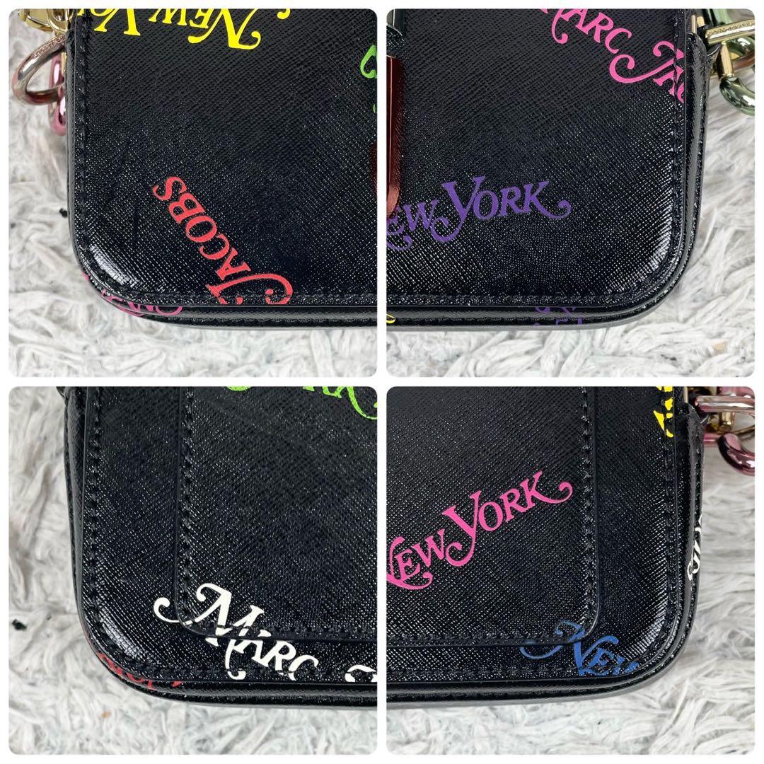 極美品 マークジェイコブス レザー 2WAY ショルダーバッグ スナップショット