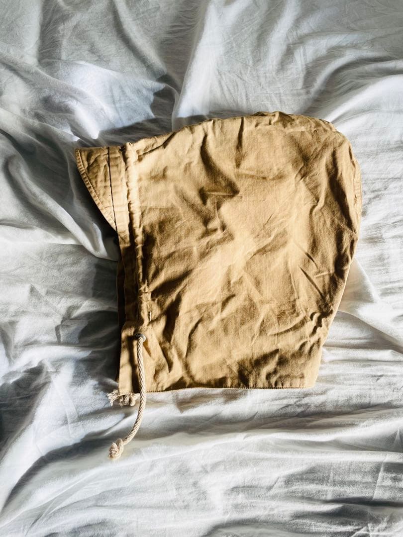 【期間限定値下げ】45R ベージュ フード付きロングコート