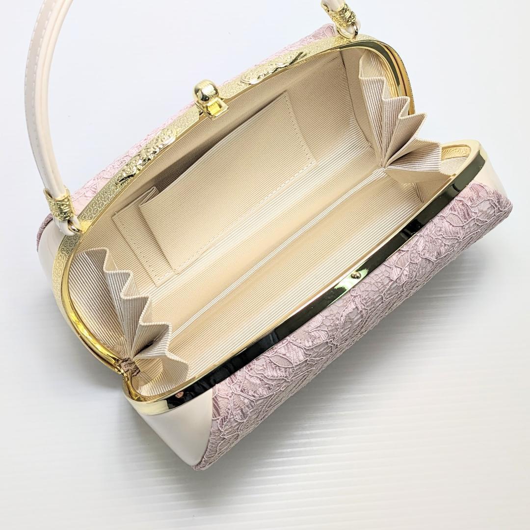 草履バッグ セット レース ピンク フォーマル カジュアル フリーサイズ u61