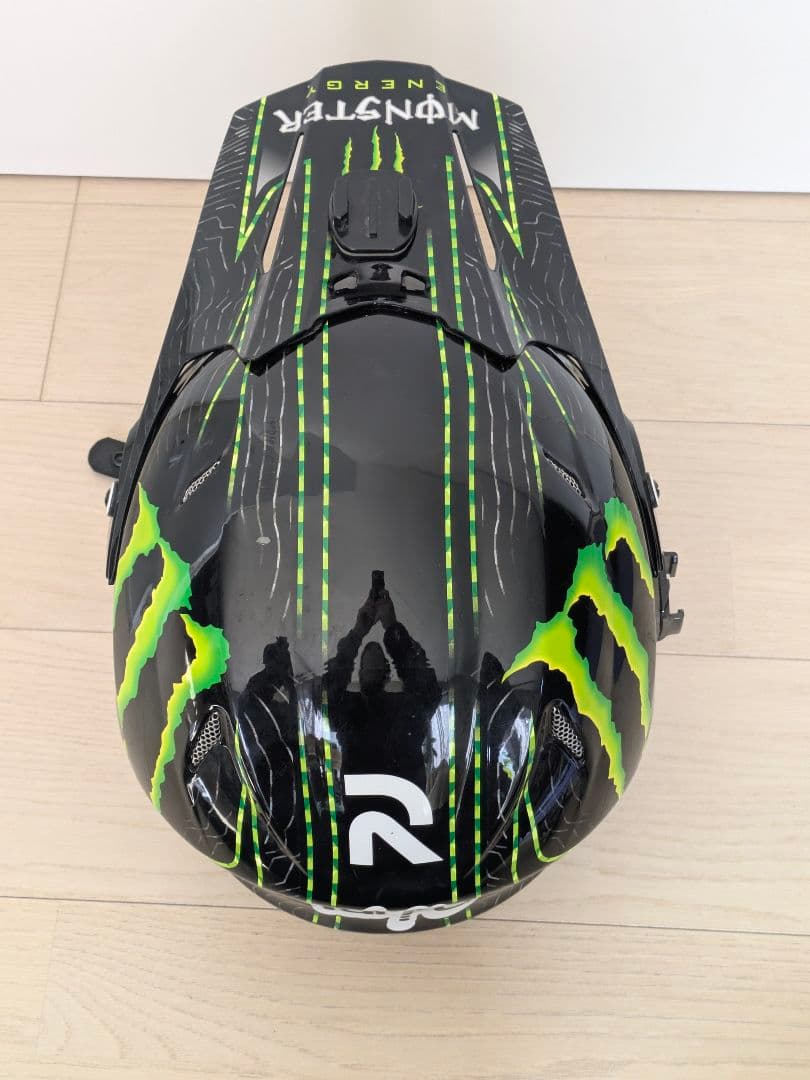 HJC×モンスターエナジーオフロードヘルメット&Fox AirSpaceゴーグル